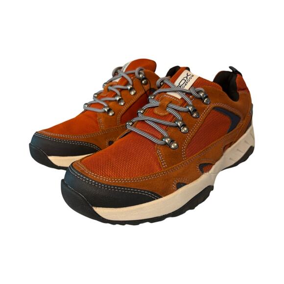 Rockport Men's XCS Spruce Peak Blucher Walking Shoe, Rust Brown Suede, sz 9 - Picture 2 of 7